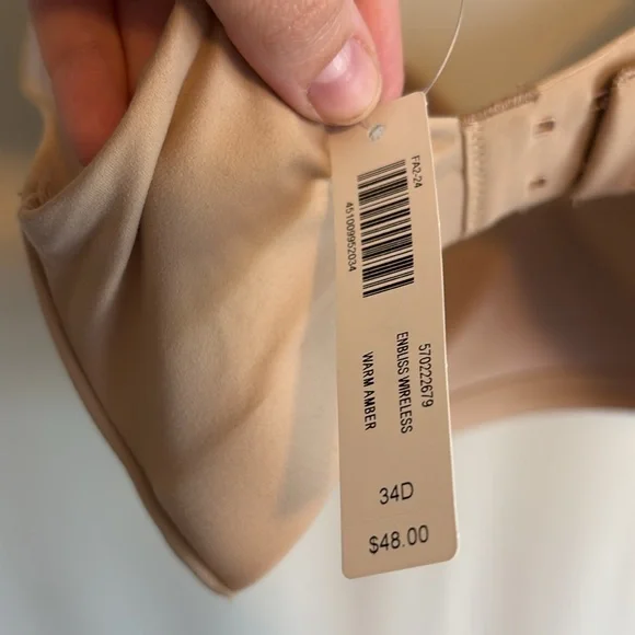 NWT Soma Enbilss Wireless Bra 34D - Picture 3 of 4
